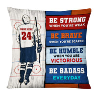 Personalized Hockey Player Pillow DB302 95O53 thumb 1
