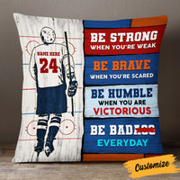 Personalized Hockey Player Pillow DB302 95O53 thumb 1