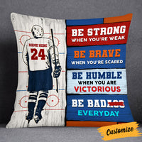 Personalized Hockey Player Pillow DB302 95O53 thumb 1