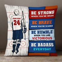 Personalized Hockey Player Pillow DB302 95O53 thumb 1