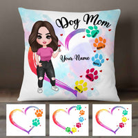 Personalized Dog Mom Love Pillow DB304 26O58 thumb 1