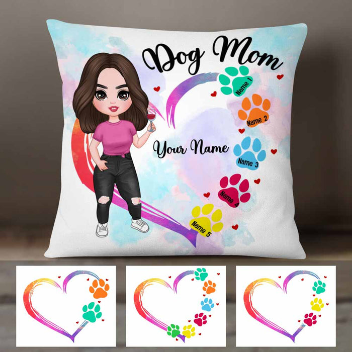 Personalized Dog Mom Love Pillow DB304 26O58 1