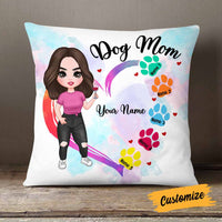 Personalized Dog Mom Love Pillow DB304 26O58 thumb 1