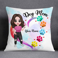 Personalized Dog Mom Love Pillow DB304 26O58 thumb 1