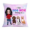 Personalized Dog Mom Love Pillow DB305 26O47 1