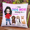 Personalized Dog Mom Love Pillow DB305 26O47 1