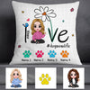 Personalized Dog Mom Love Pillow DB306 26O57 1