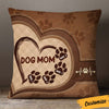 Personalized Dog Mom Love Pillow DB307 26O36 1