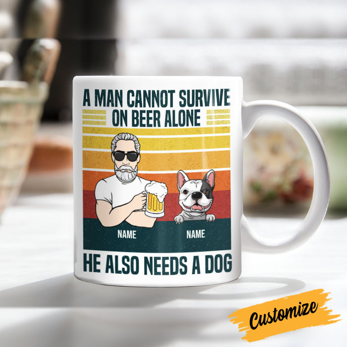 Personalized Dog Dad Mug NB156 81O32 1
