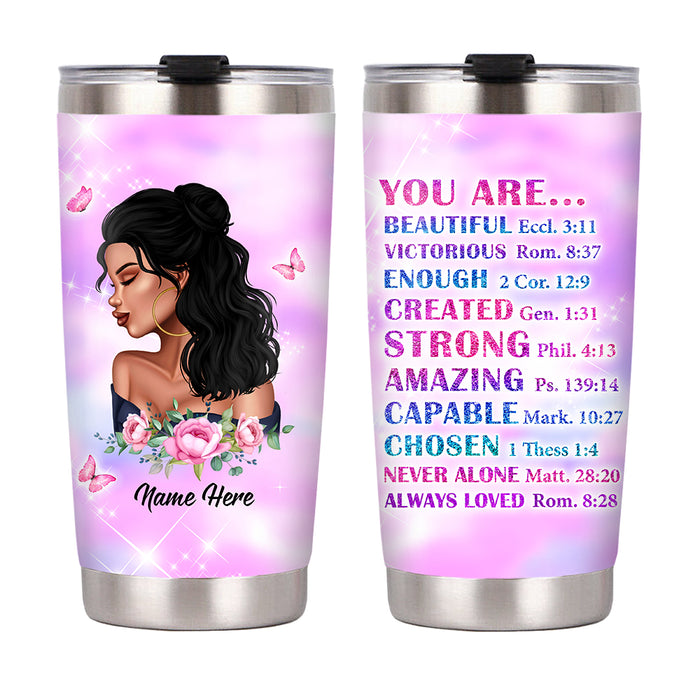 Personalized You Are BWA Steel Tumbler NB261 30O47 1