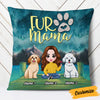Personalized Dog Mom Love Pillow DB306 30O53 1