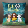 Personalized Dog Mom Love Pillow DB306 30O53 1