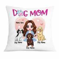 Personalized Dog Mom Love Pillow DB307 30O23 thumb 1