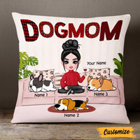 Personalized Dog Mom Love Pillow DB308 30O47 thumb 1