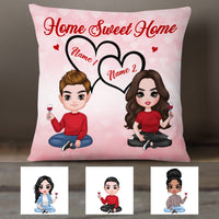 Personalized Couple Icon Pillow DB309 30O36 thumb 1