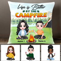 Personalized Camping Couple Love Pillow DB304 23O47 thumb 1