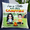Personalized Camping Couple Love Pillow DB304 23O47 1