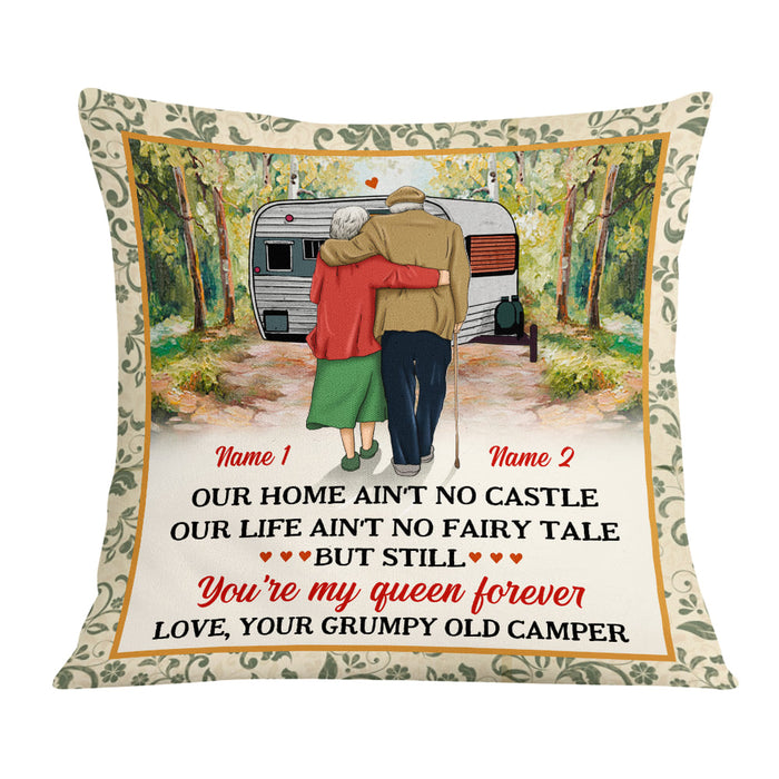 Personalized Camping Couple Love Pillow DB306 23O57 1