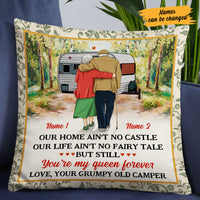 Personalized Camping Couple Love Pillow DB306 23O57 thumb 1