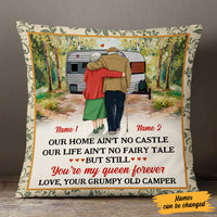 Personalized Camping Couple Love Pillow DB306 23O57 thumb 1