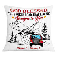 Personalized Camping Couple Love Pillow DB303 85O53 thumb 1