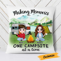 Personalized Camping Couple Love Pillow DB3010 30O23 thumb 1