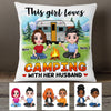 Personalized Camping Couple Love Pillow DB311 30O53 1