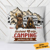 Personalized Camping Couple Love Bear Pillow DB312 26O26 1