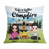 Personalized Camping Couple Love Pillow DB313 26O58 thumb 1