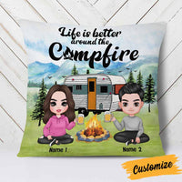Personalized Camping Couple Love Pillow DB313 26O58 thumb 1