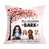Personalized Dog Mom Love Pillow DB311 23O47 1