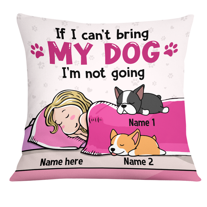 Personalized Dog Mom Love Pillow DB312 23O24 1