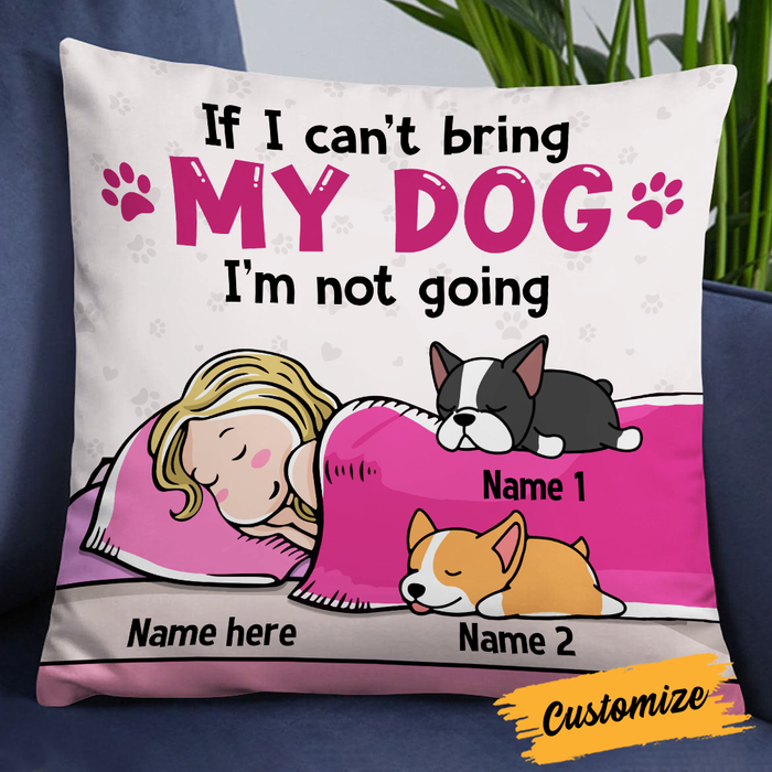 Personalized Dog Mom Love Pillow DB312 23O24 1