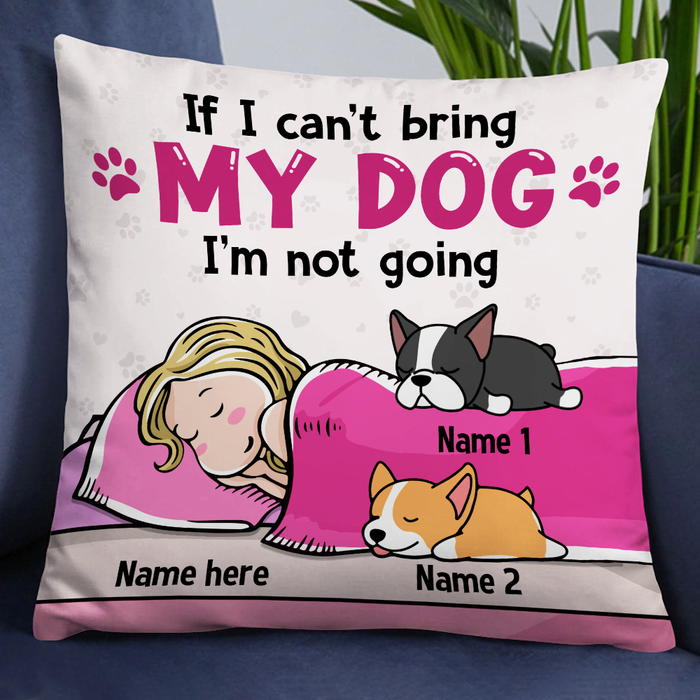 Personalized Dog Mom Love Pillow DB312 23O24 1