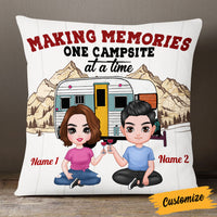 Personalized Camping Couple Love Pillow DB306 95O53 thumb 1