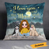 Personalized Dog Mom Love Pillow DB313 23O23 1