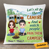 Personalized Camping Couple Love Pillow DB311 95O53 1