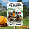Personalized Camping Partner Couple Husband Wife Bear Metal Sign DB312 81O58 1