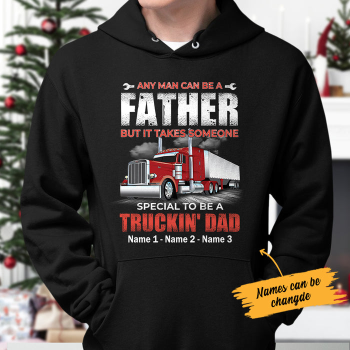 Personalized Dad Trucker Hoodie NB303 87O34 1