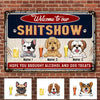 Personalized Dog Show Welcome Metal Sign DB3110 81O53 thumb 1