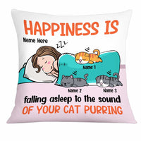 Personalized Cat Mom Sleep Pillow OB221 81O34 thumb 1