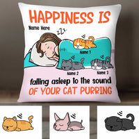 Personalized Cat Mom Sleep Pillow OB221 81O34 thumb 1