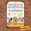 Personalized Kitchen Dog Spanish Cocina Perro Metal Sign DB316 26O53 1