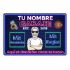 Personalized Grandpa Garage Man Cave Spanish Garaje Metal Sign DB318 87O34 1