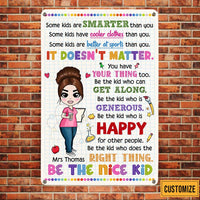 Personalized Teacher Classroom Metal Sign DB3115 81O47 thumb 1