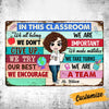 Personalized Indoor Decor Classroom Teacher Metal Sign JR33 30O34 1