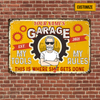 Personalized Indoor Decor Garage Metal Sign JR35 23O23 1