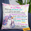 Personalized Granddaughter Spanish Unicorn Pillow JR36 81O36 1