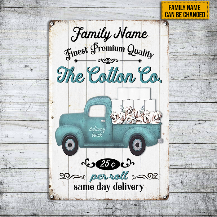 Personalized Indoor Decor Metal Sign JR33 26O23 1