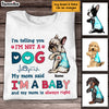 Personalized Dog Mom Baby T Shirt DB12 81O53 1